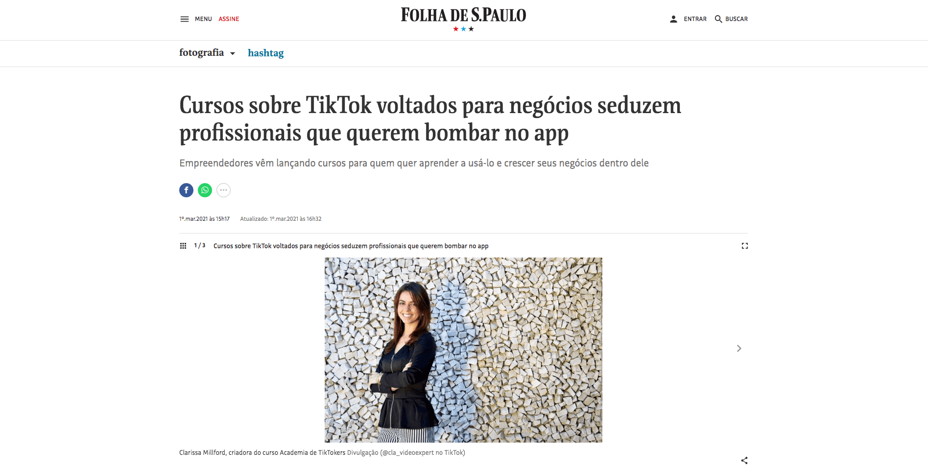 FOLHA DE SP